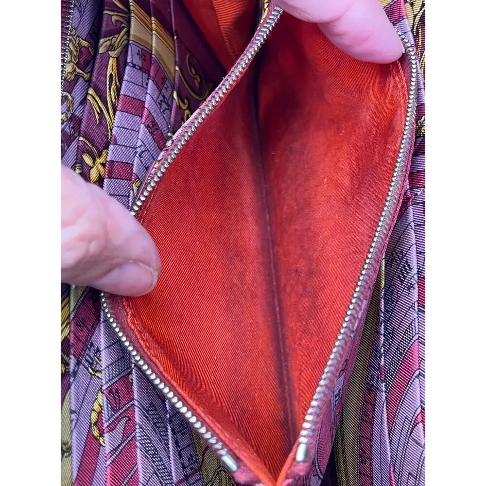Hermès Azap Long Silk’In Classique Wallet Pink Rose Epsom Leather Astrologie